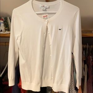White Cardigan NWT